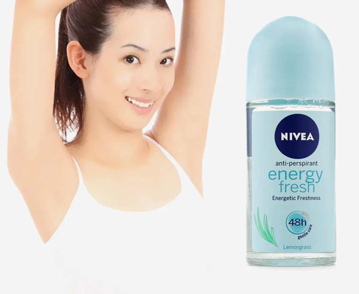 Lăn khử mùi cho nữ Nivea Energy Fresh 2