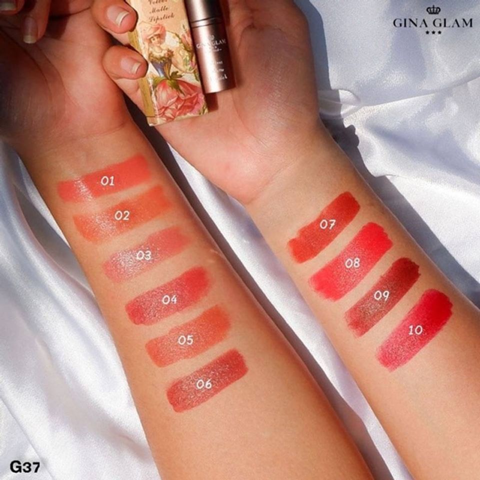 Son Thỏi Gina Glam Velvet Matte Lipstick 4g Chiaki.vn