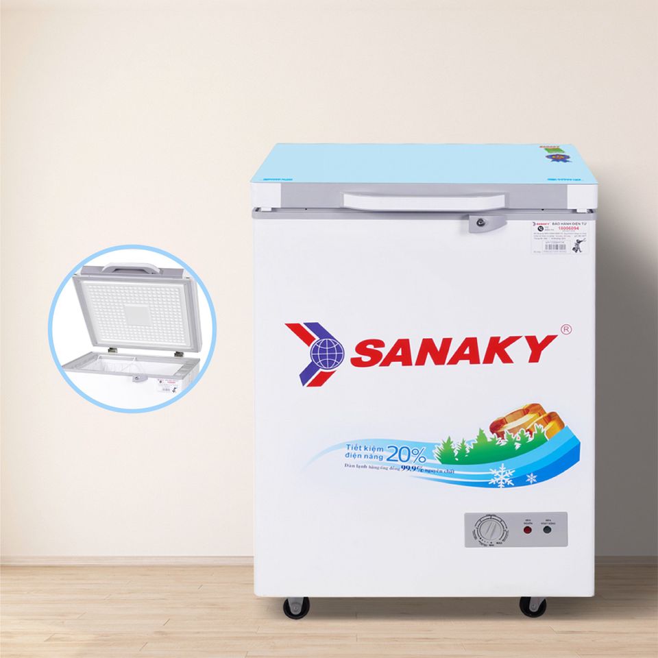 Tủ đông Sanaky VH-1599HYKD 1 ngăn đông 100 lít 1