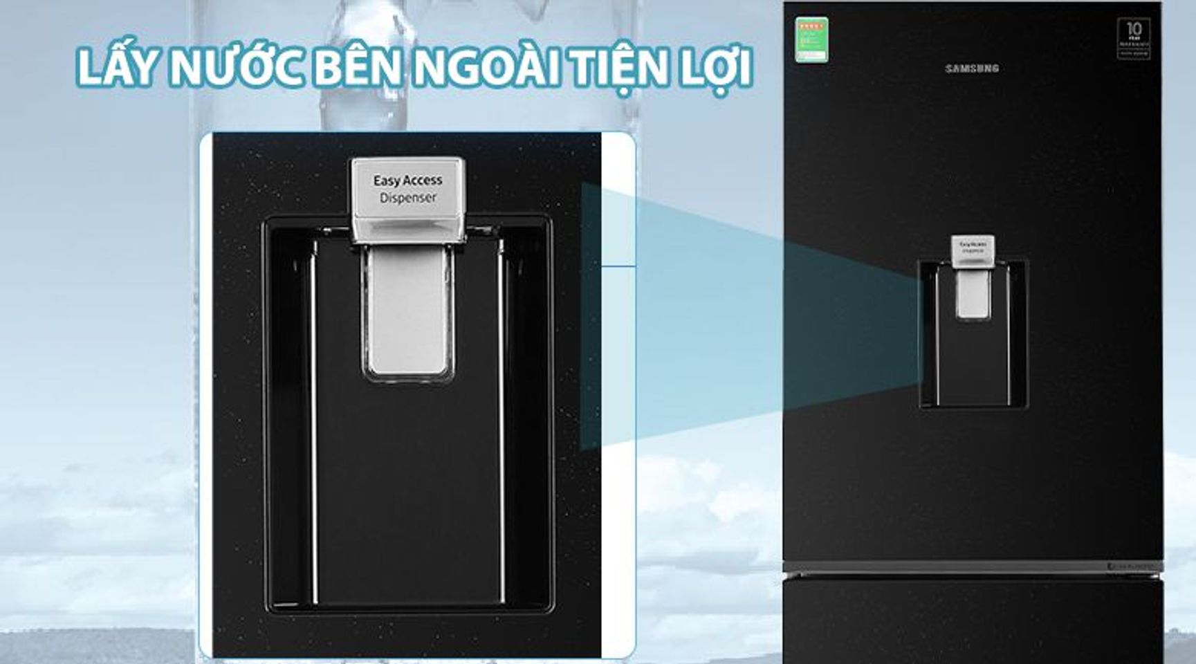 Tủ lạnh Samsung RB27N4170BU/SV inverter 276 lít 8