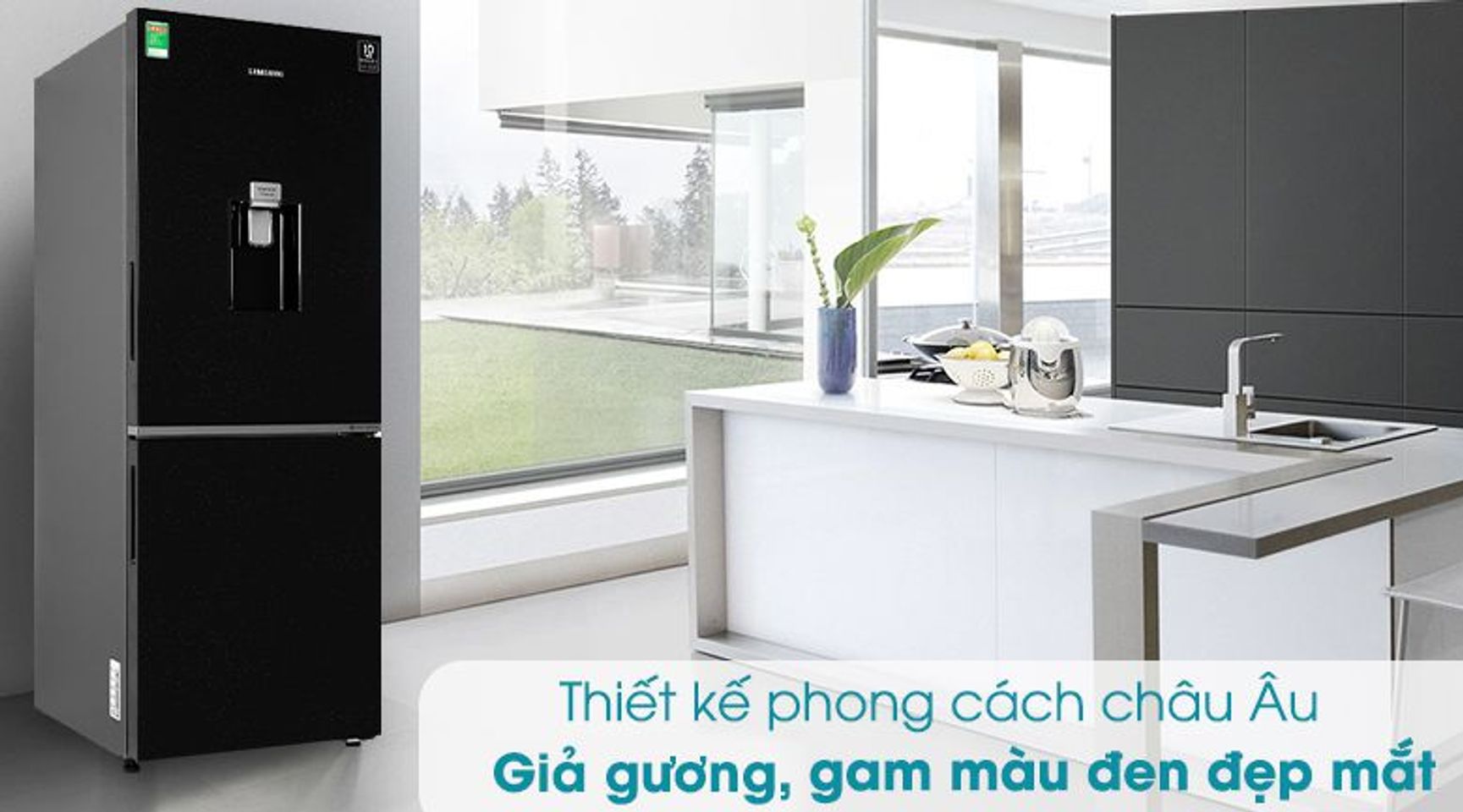 Tủ lạnh Samsung RB27N4170BU/SV inverter 276 lít 1