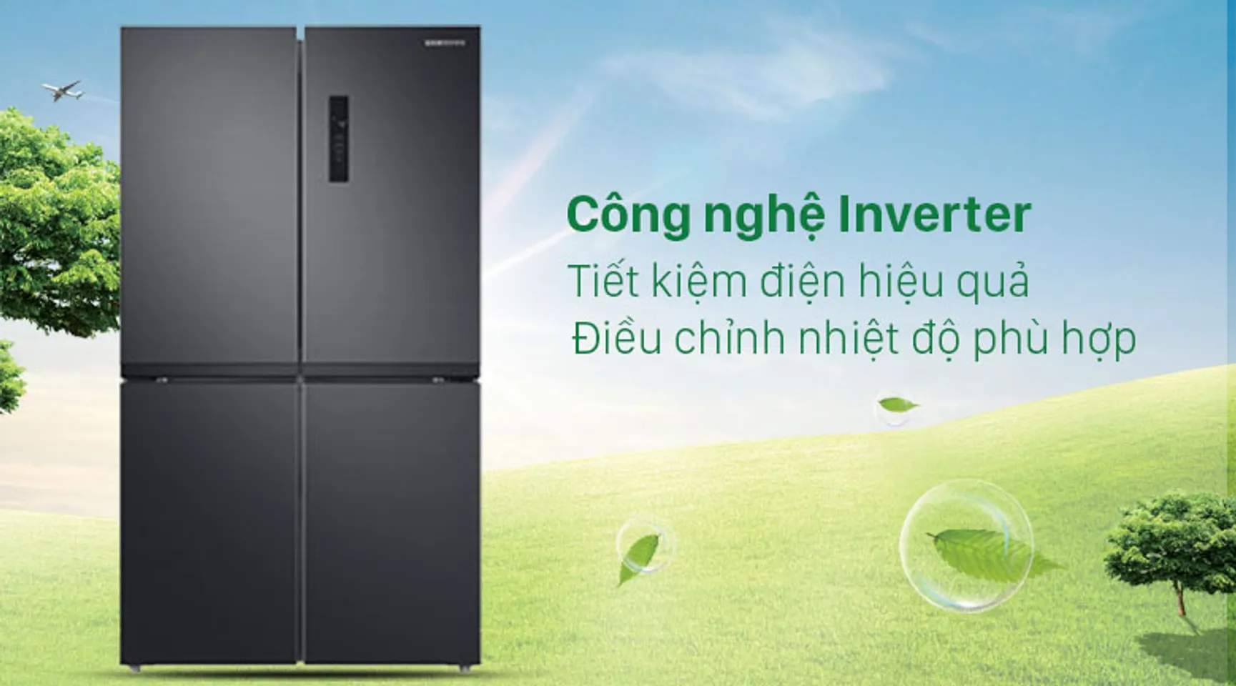 Tủ lạnh Samsung RF48A4000B4/SV inverter 488 lít 4