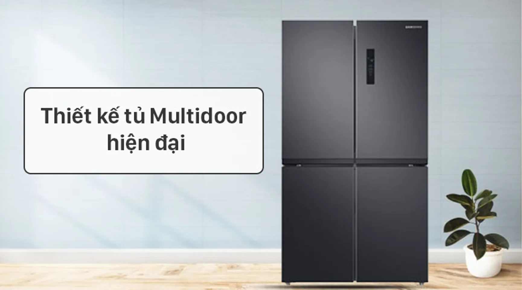 Tủ lạnh Samsung RF48A4000B4/SV inverter 488 lít 1
