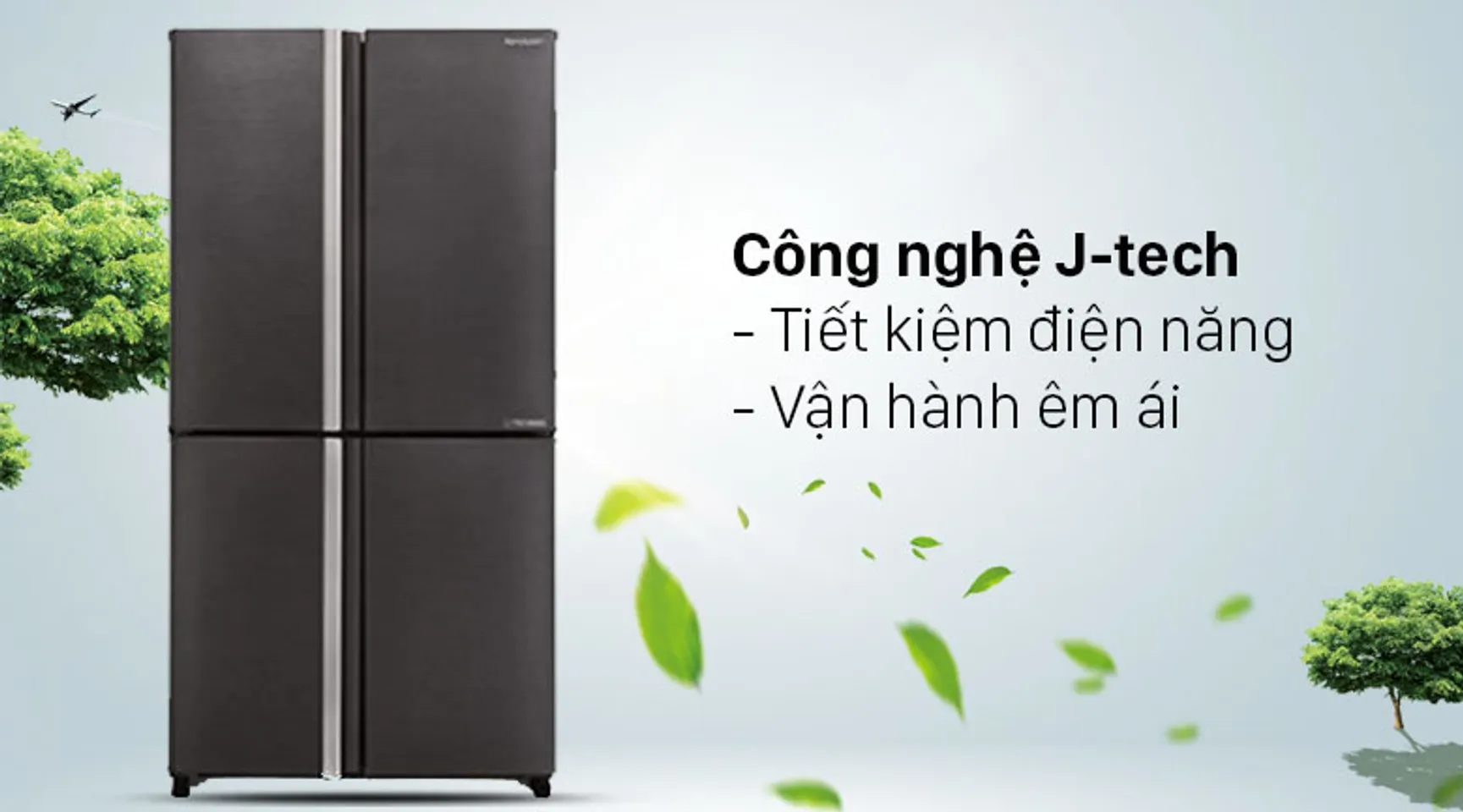 Tủ lạnh Sharp SJ-FX640V-SL inverter 572 lít 3