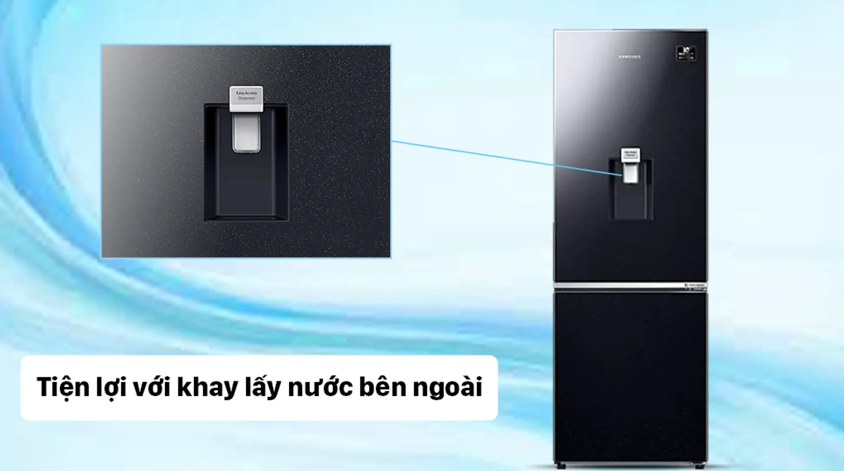 Tủ lạnh Samsung RB30N4190BU/SV inverter 307 lít 8