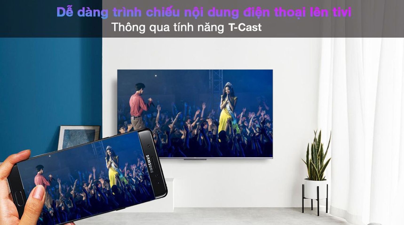 Android Tivi TCL 55P725 55 inch 4K 8