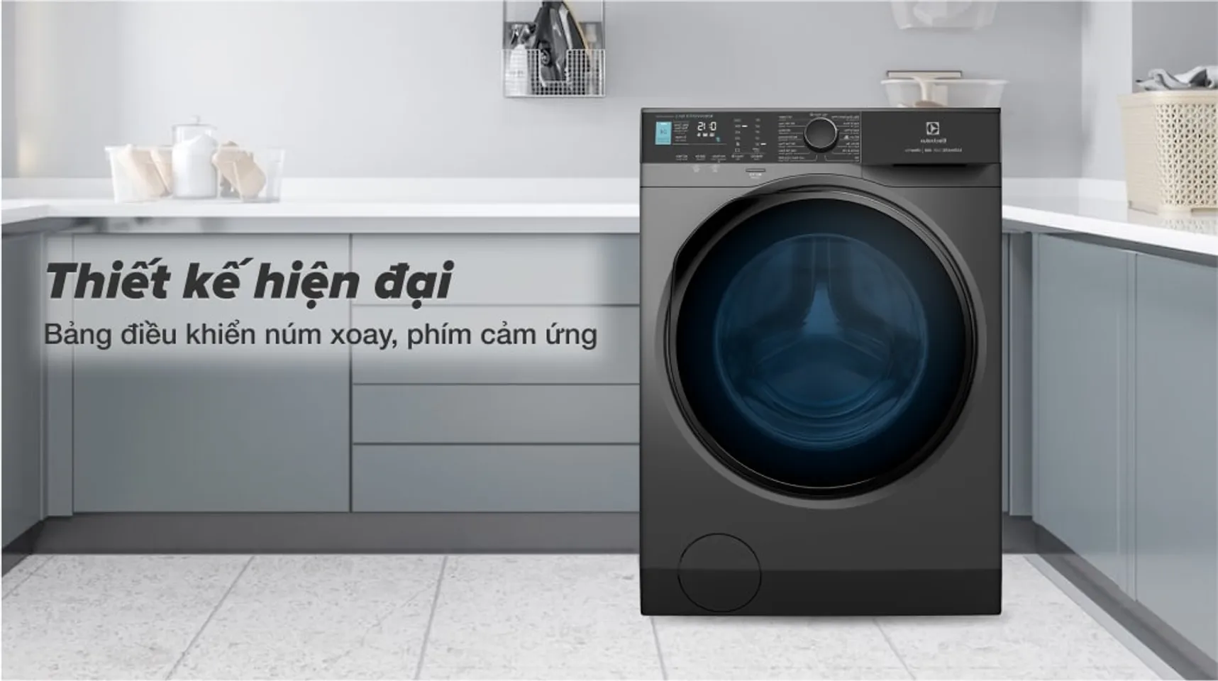 Máy giặt Electrolux EWF1024P5SB inverter 10 kg 1