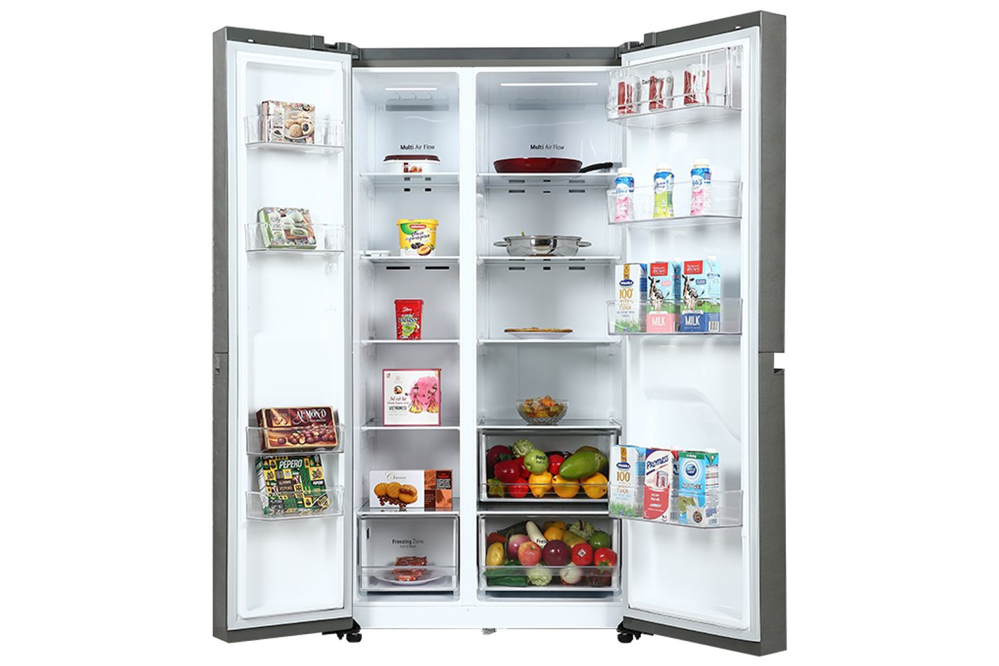 Tủ lạnh LG GR-B257JDS inverter 649 lít 2