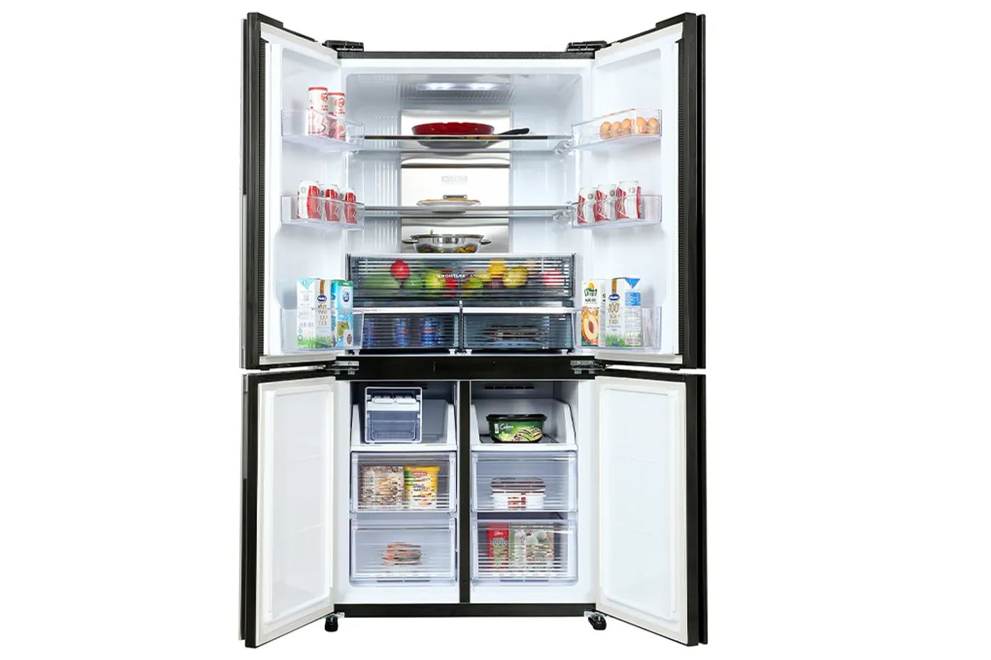 Tủ lạnh Sharp Inverter 572 lít SJ-FX640V-SL
