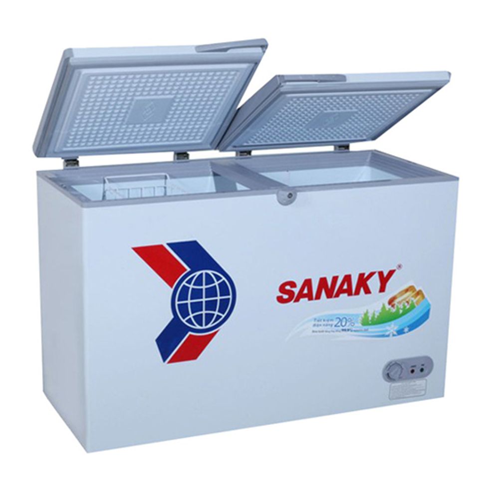 Tủ đông Sanaky VH-2899W1 2 chế độ 220 lít