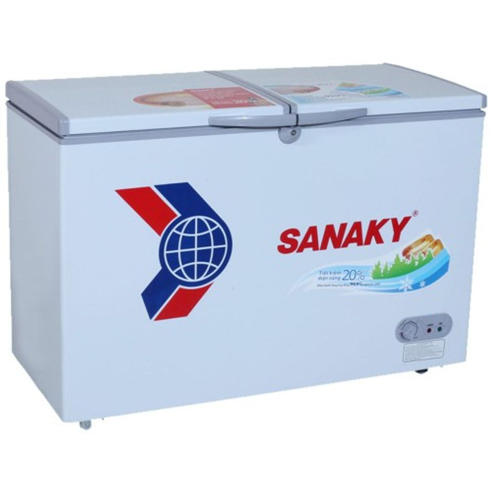 Tủ đông Sanaky VH-4099W1 màu trắng 2 ngăn 280 lít 1