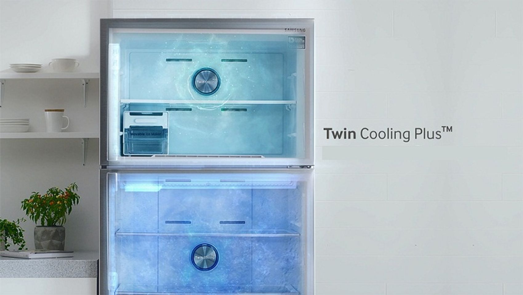 Công nghệ 2 dàn lạnh riêng biệt Twin Cooling Plus