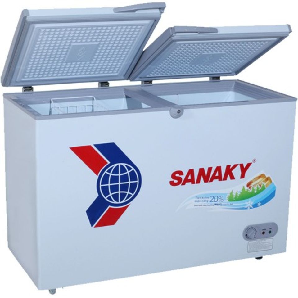 Tủ đông Sanaky VH-2299W1 165 lít 2 ngăn 2