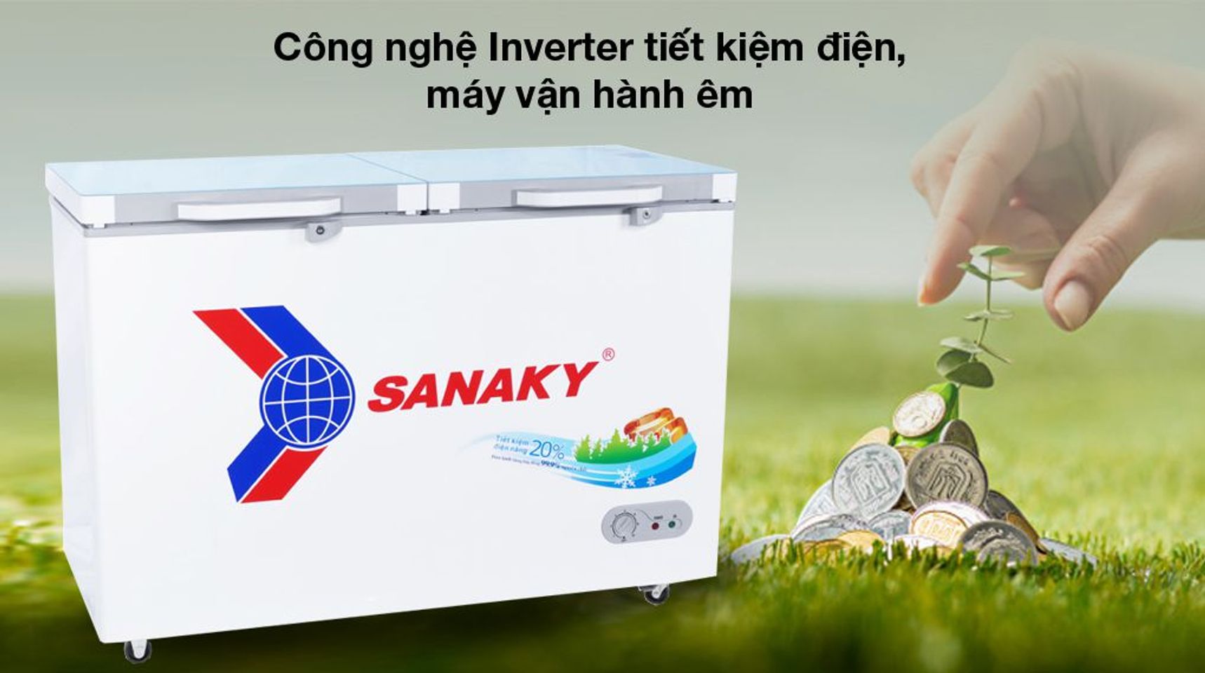 Tủ đông Sanaky VH-3699A2KD 1 ngăn đông 270 lít 1