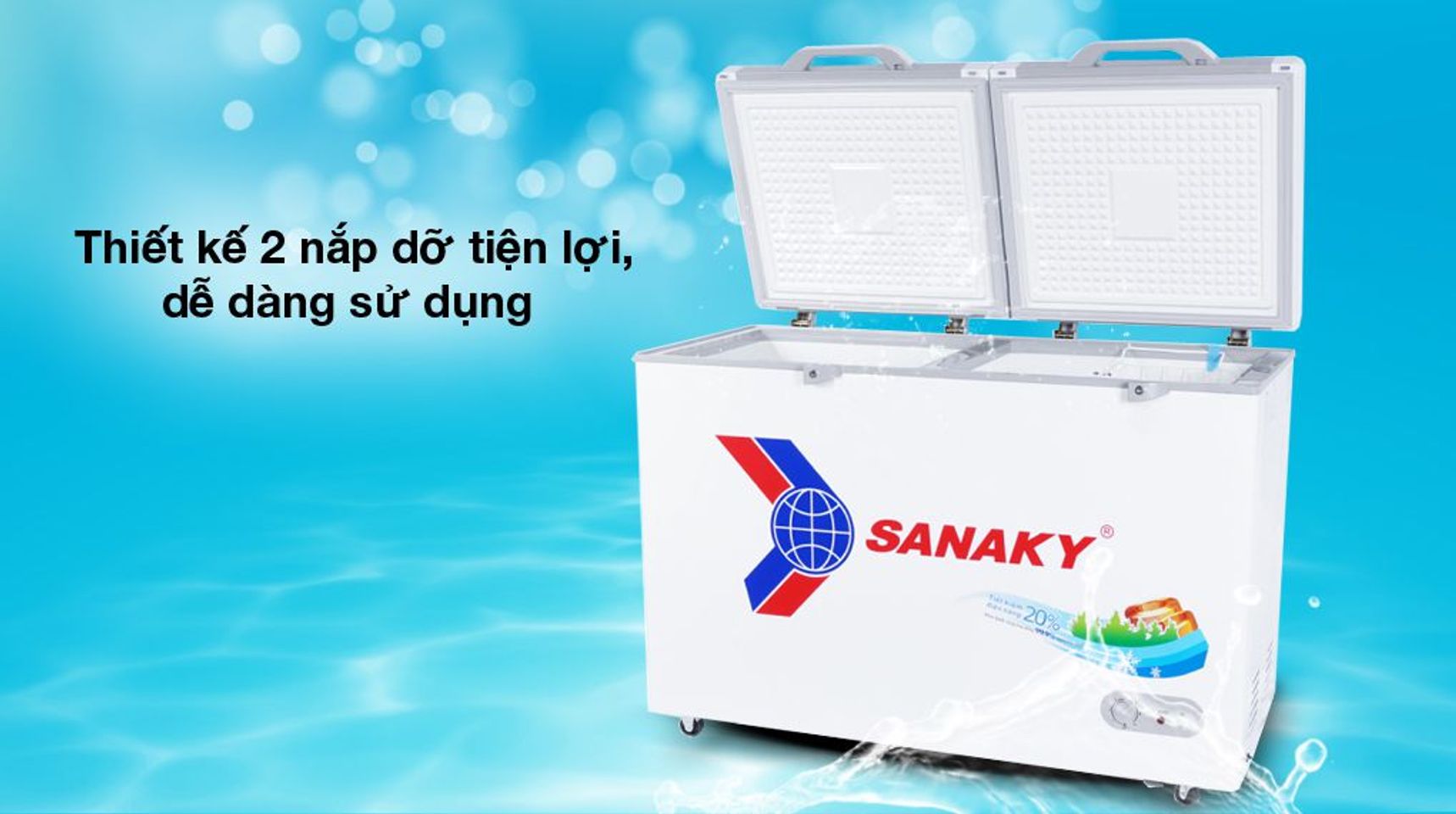 Tủ đông Sanaky VH-3699A2KD 1 ngăn đông 270 lít 2