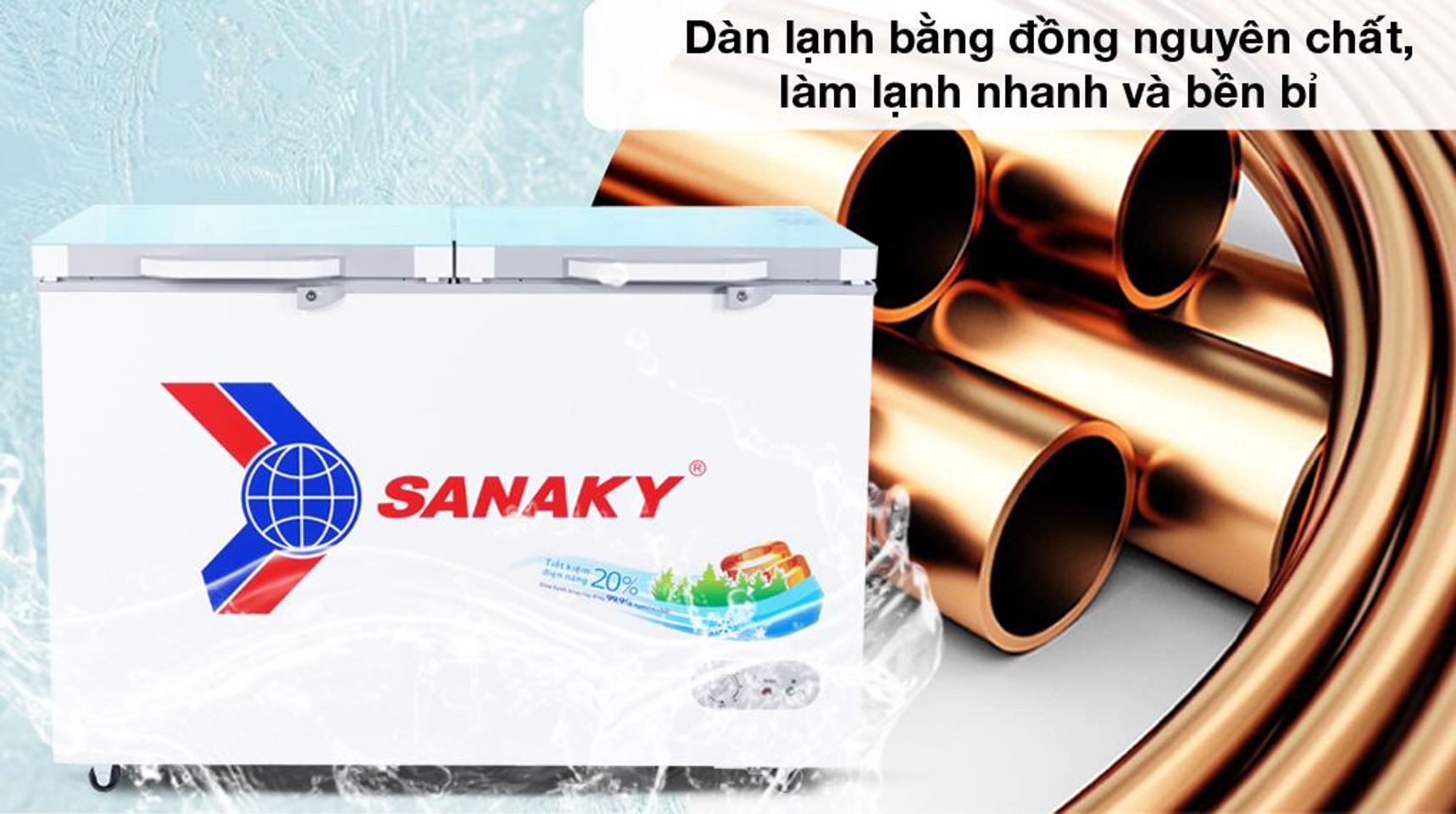 Tủ đông Sanaky VH-3699A2KD 1 ngăn đông 270 lít 5