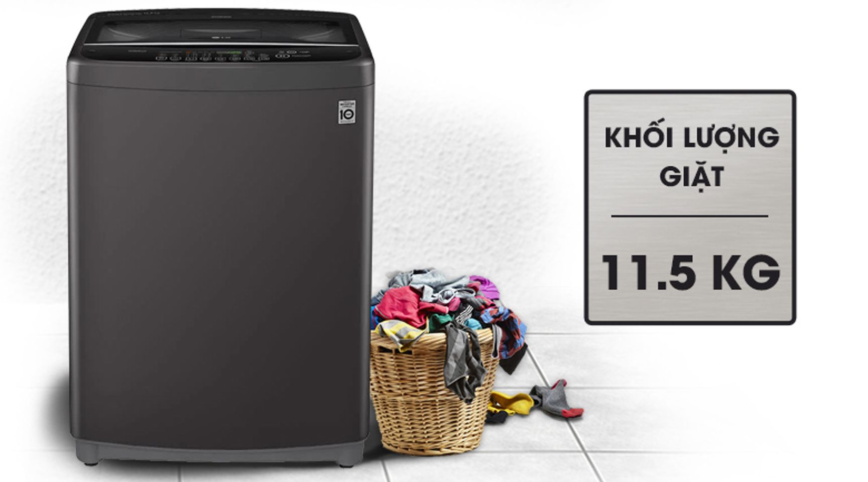 Máy giặt LG T2351VSAB inverter 11.5 kg 1