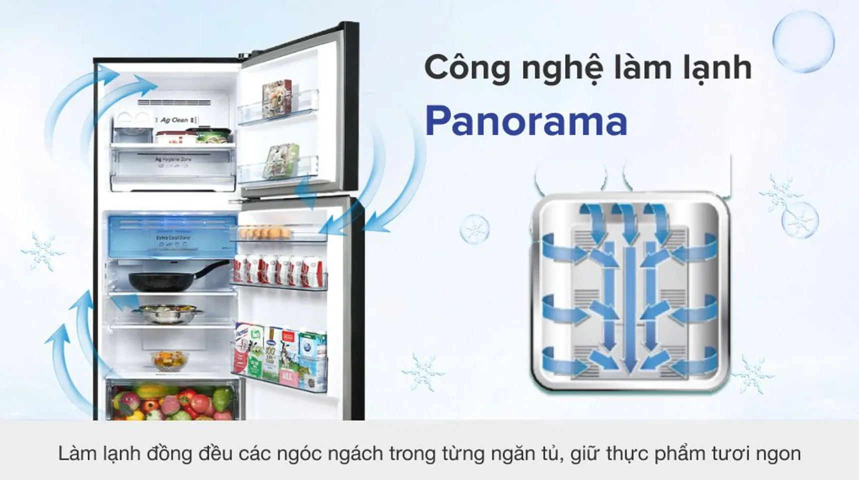 Tủ lạnh Panasonic NR-TL351VGMV Inverter 326 lít 6