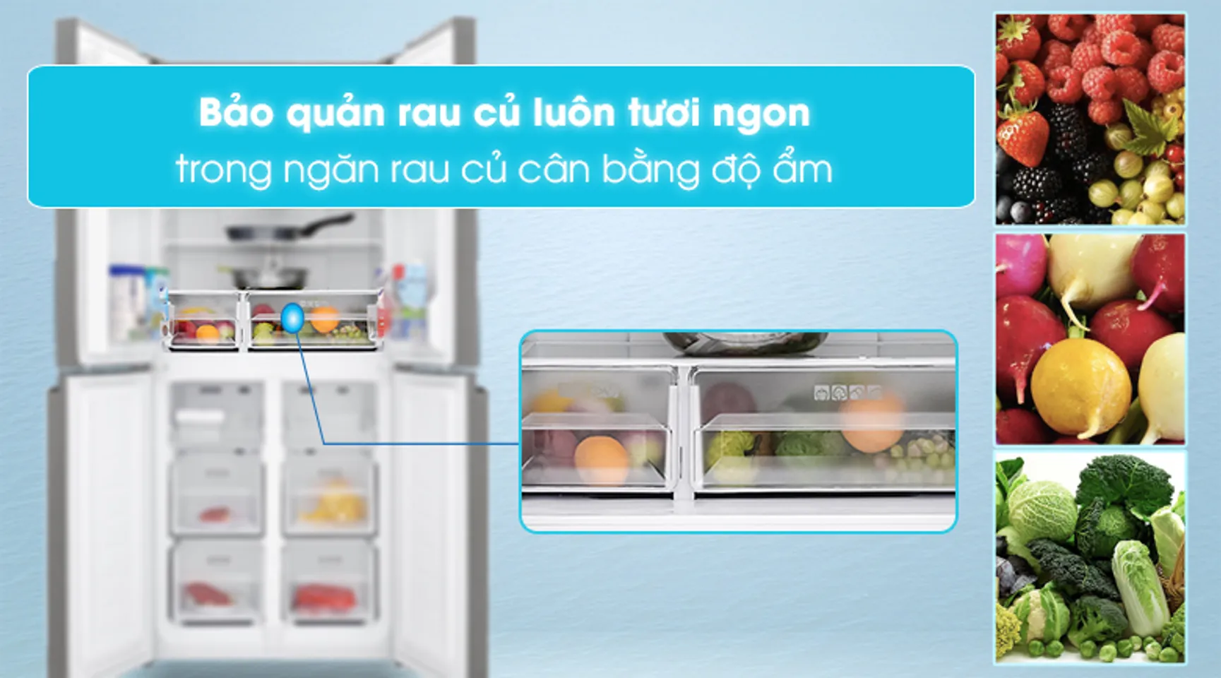 Tủ lạnh Sharp SJ-FXP480VG-BK inverter 401 lít 7