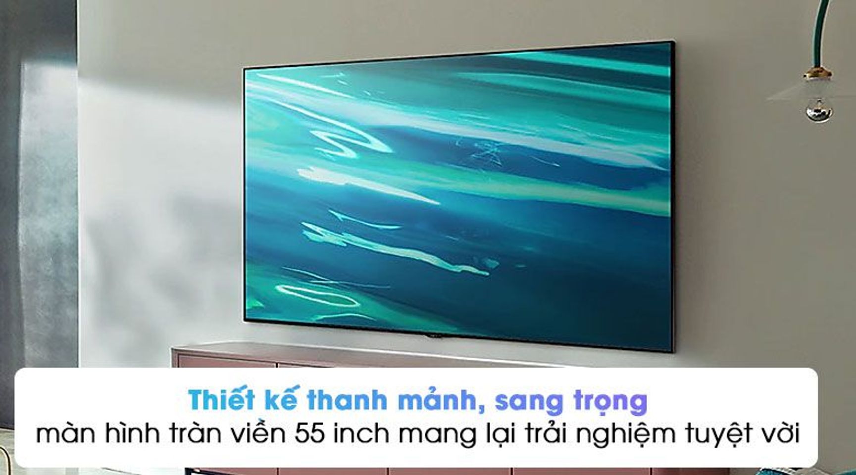 Smart Tivi QLED Samsung QA55Q80A 55 inch 4K 1