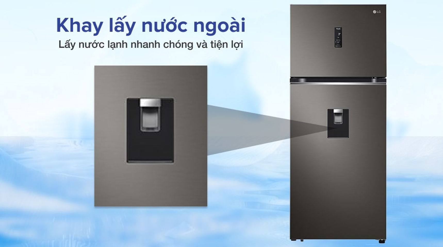 Tủ lạnh LG GN-D372BLA 374 lít inverter 3
