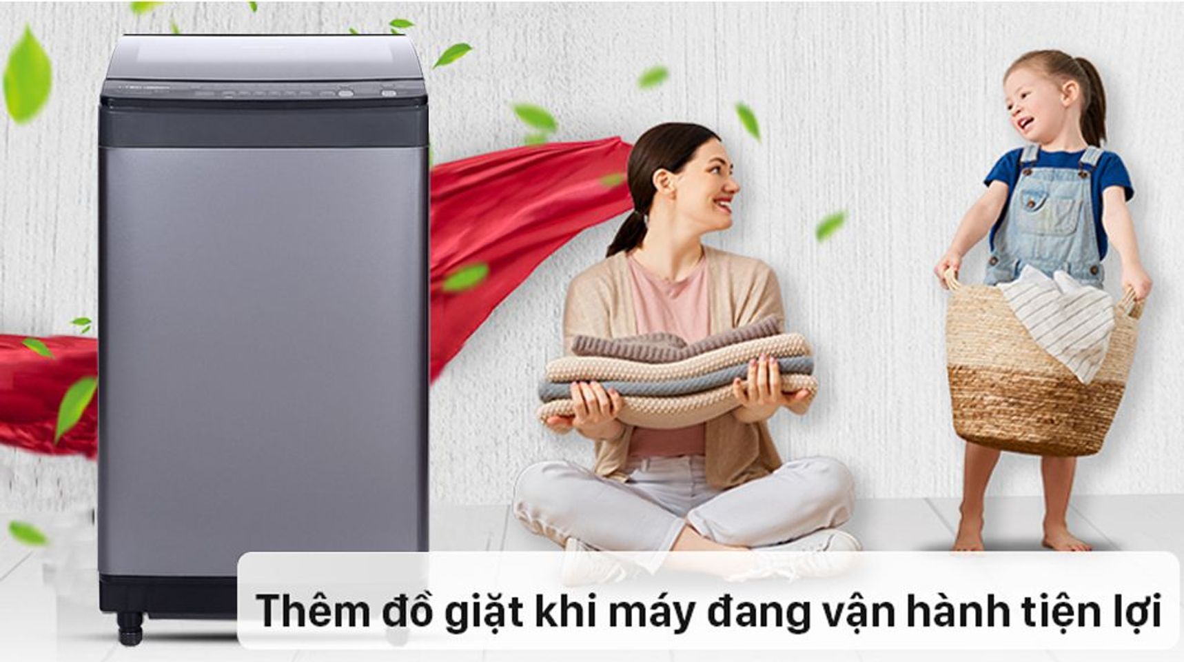 Máy giặt Sharp ES-X95HV-S Inverter 9.5kg 4