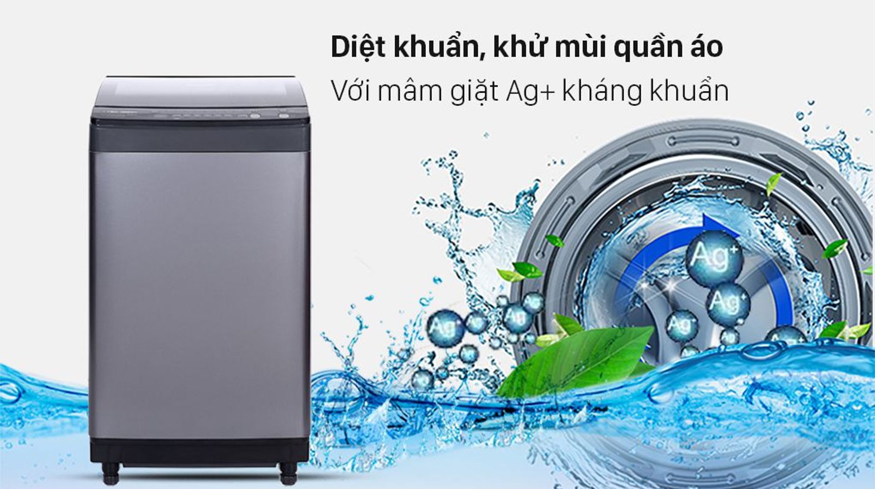 Máy giặt Sharp ES-X95HV-S Inverter 9.5kg 7
