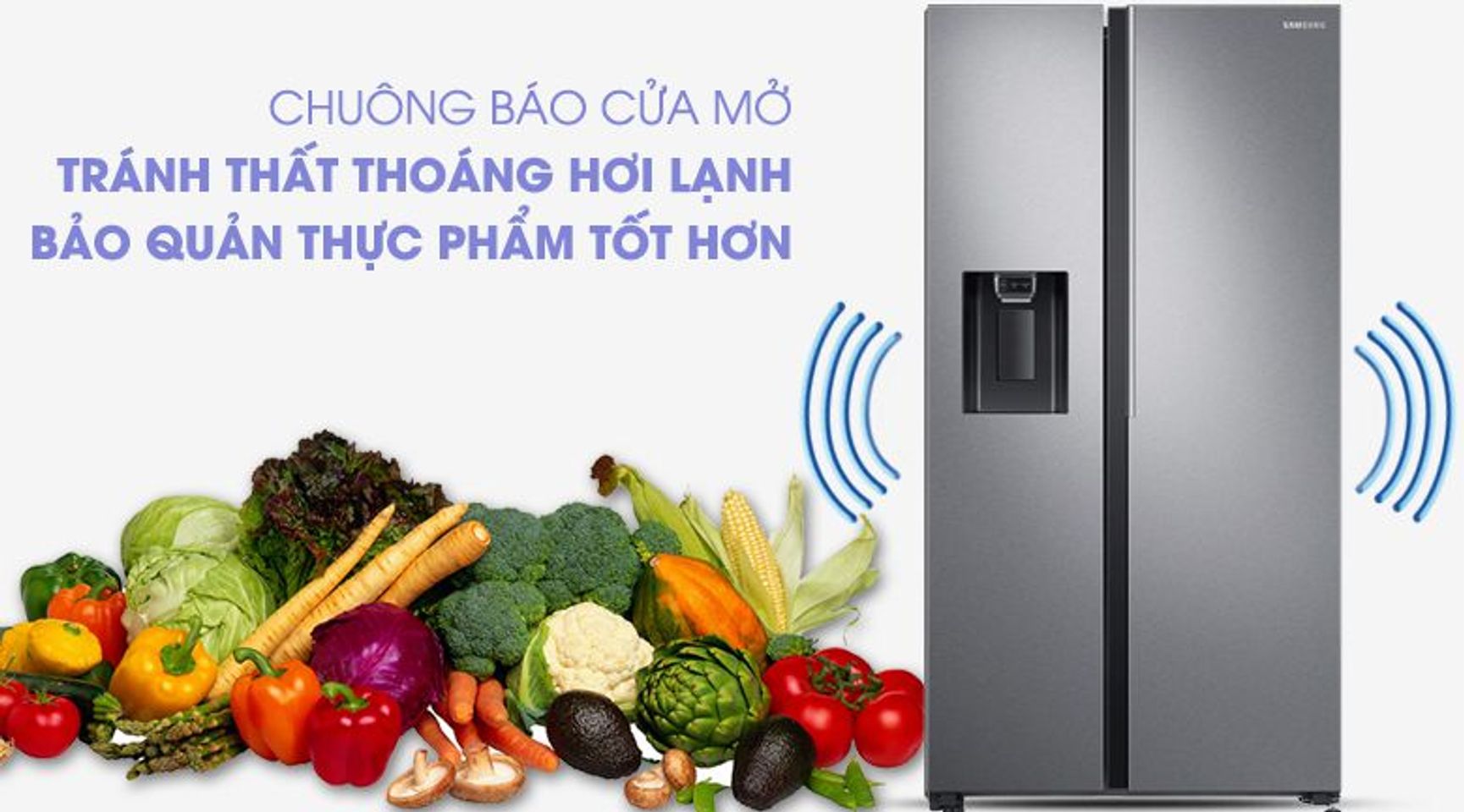 Tủ lạnh Samsung RS64R5101SL/SV inverter 617 lít 8