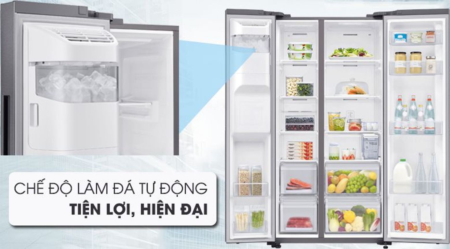 Tủ lạnh Samsung RS64R5101SL/SV inverter 617 lít 9