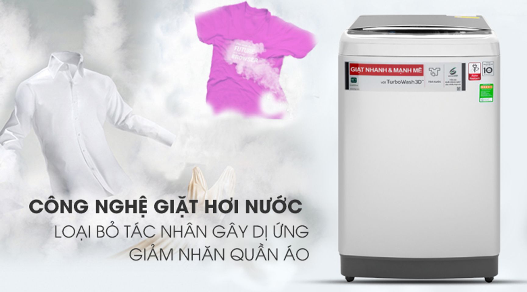 Máy giặt LG TH2111SSAL Inverter 11kg 9