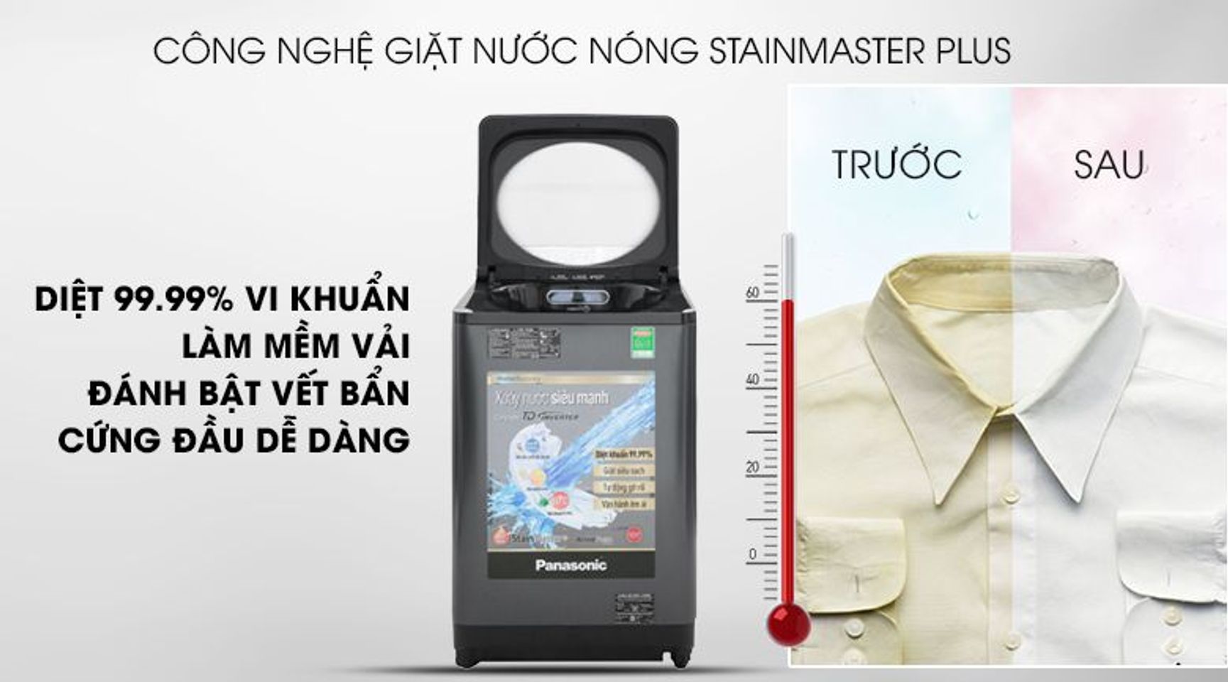 Máy giặt Panasonic NA-FD10VR1BV Inverter 10.5kg 2