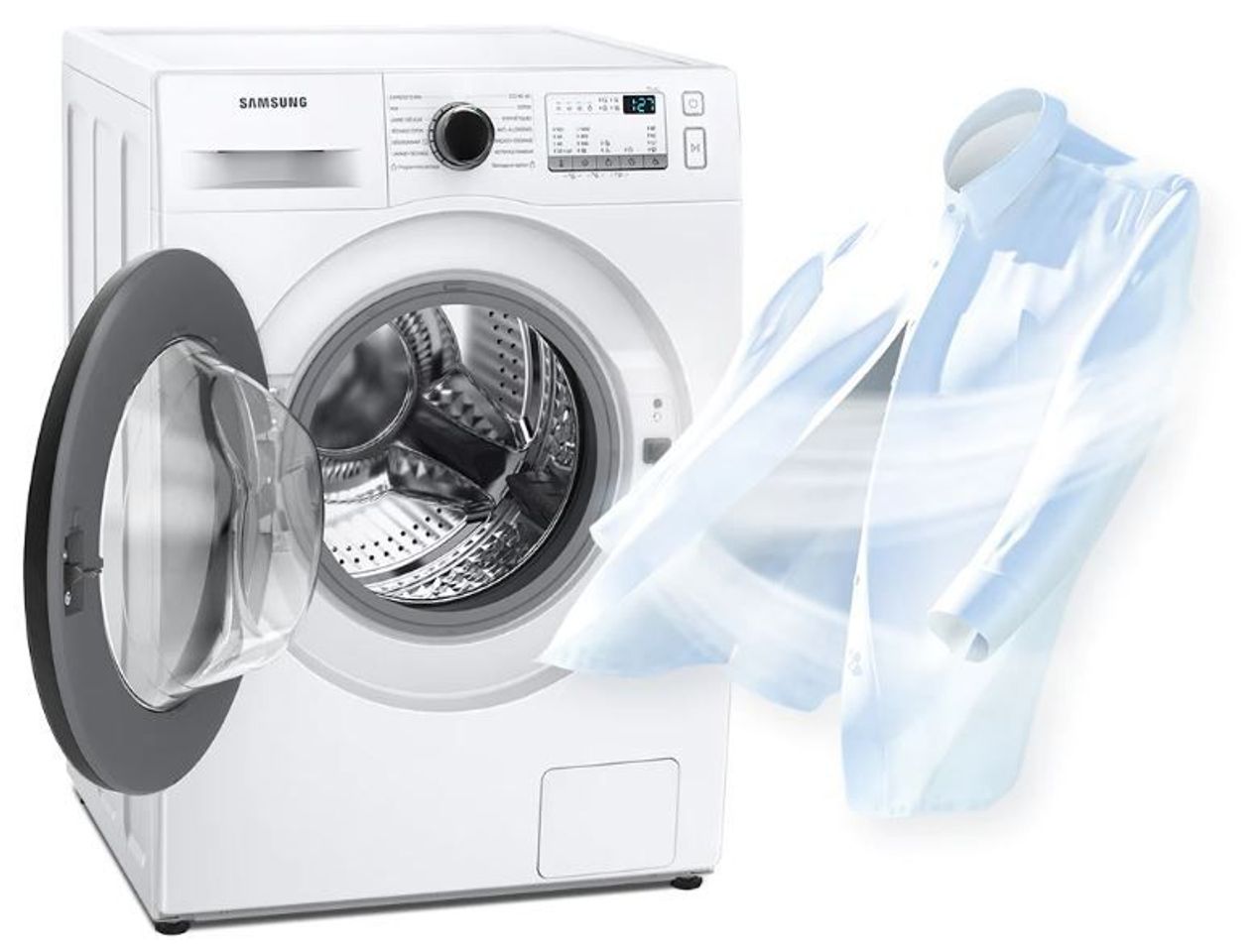 Máy giặt sấy Samsung WD95T4046CE/SV inverter 9.5/6kg 2