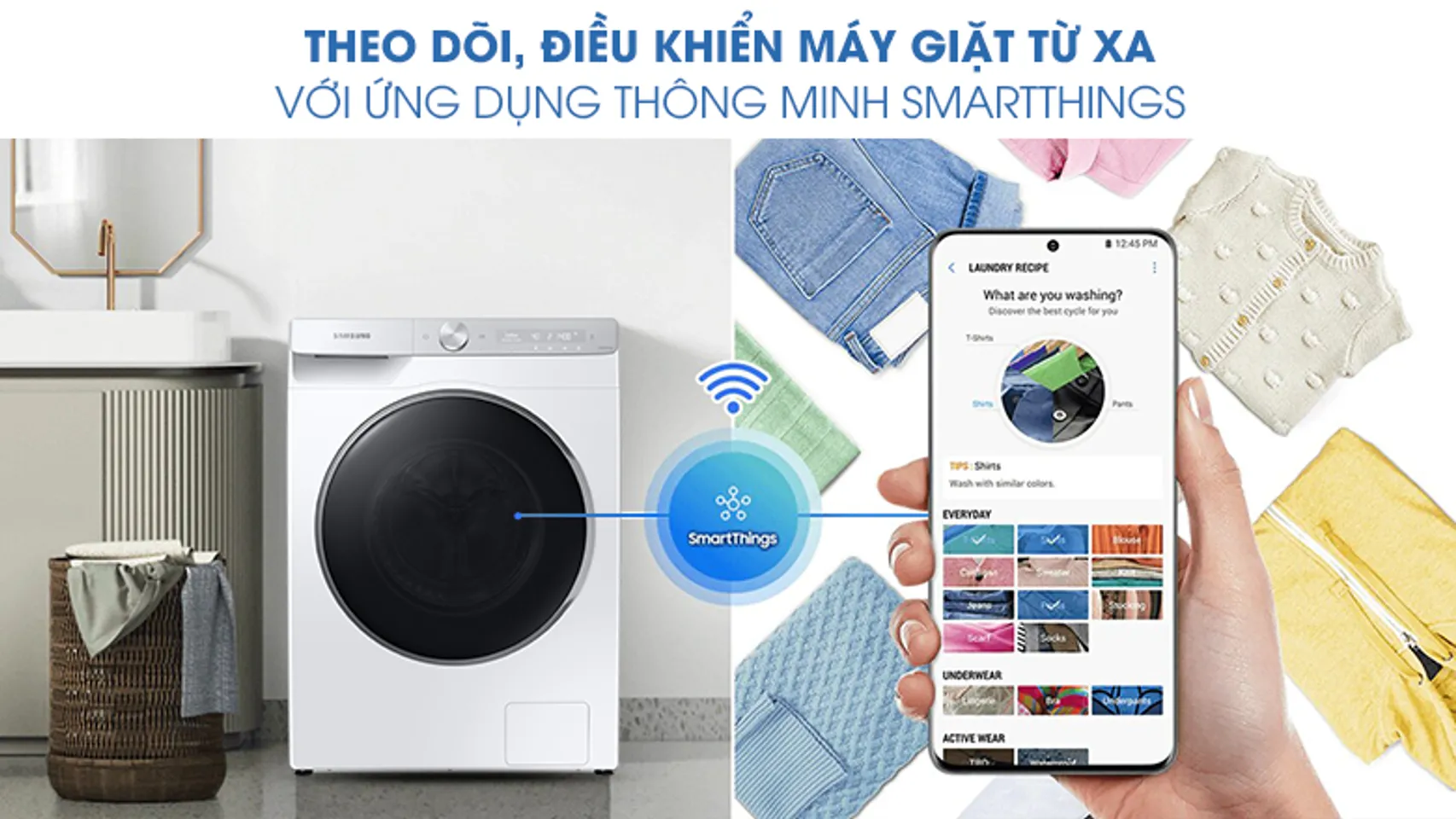 Máy giặt Samsung WW90TP44DSH/SV inverter 9kg 9