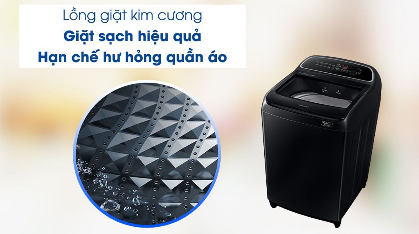 Máy giặt Samsung WA11T5260BV/SV inverter 11kg 3