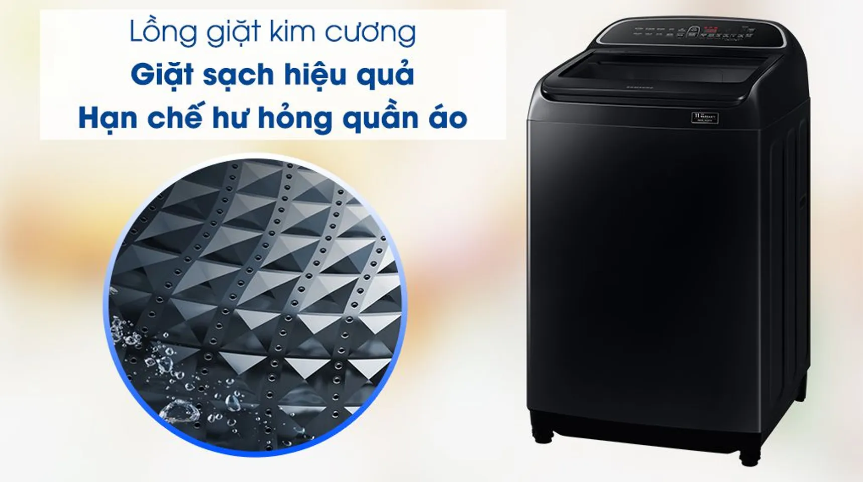 Máy giặt Samsung WA10T5260BV/SV inverter 10 kg 7