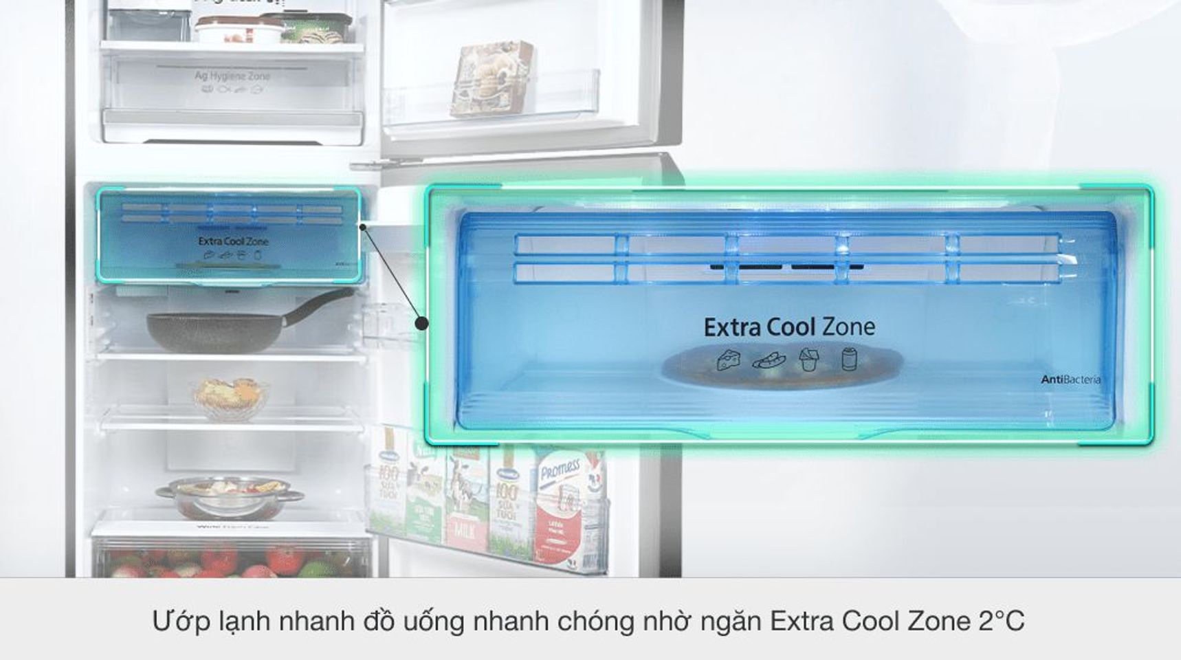 Tủ lạnh Panasonic NR-TL351GPKV inverter 326 lít 5