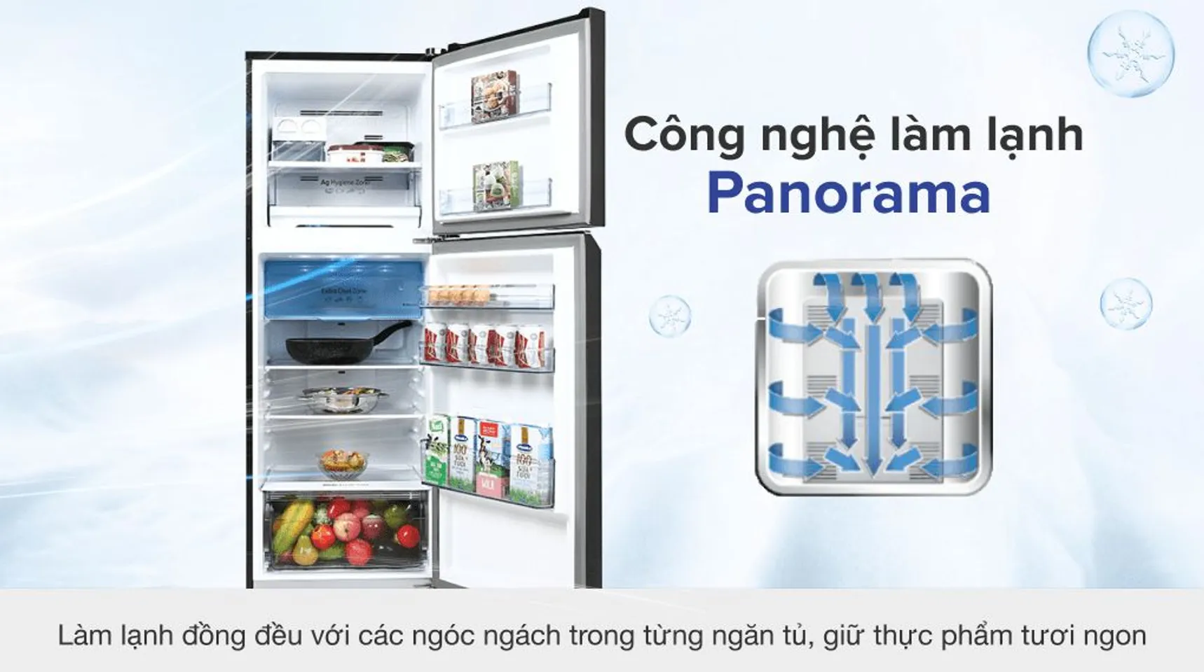 Tủ lạnh Panasonic NR-TV341VGMV inverter 306 lít 5