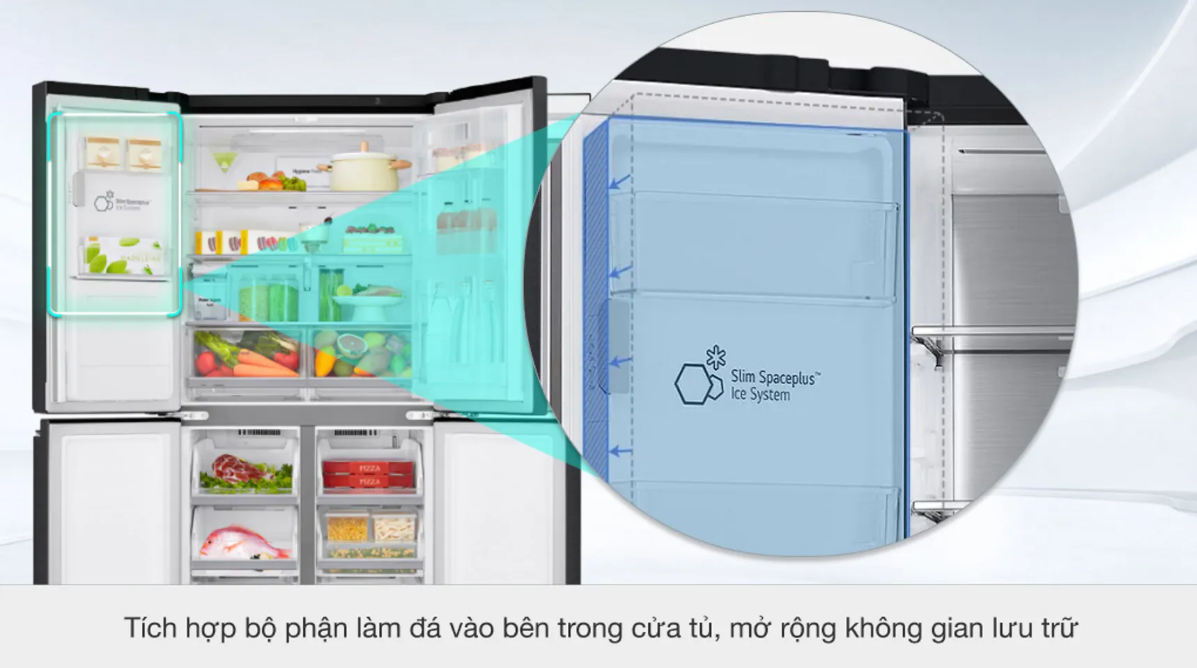 Tủ lạnh LG GR-X22MB inverter 496 lít 7