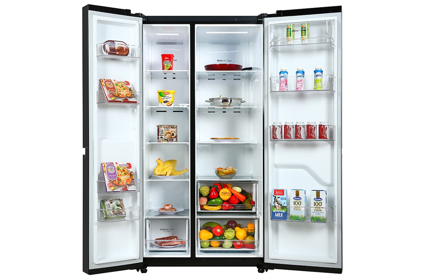 Tủ lạnh LG GR-B257WB inverter 649 lít 2