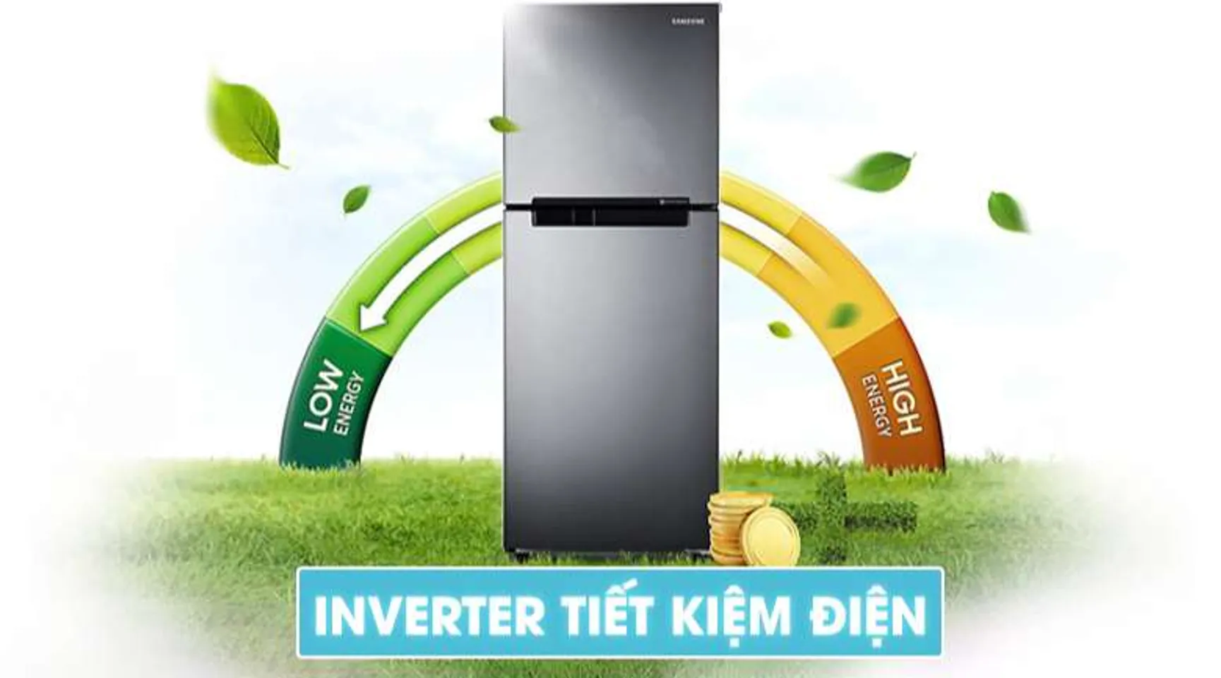 Tủ lạnh Samsung RT19M300BGS/SV 208 lít 2 cửa 3