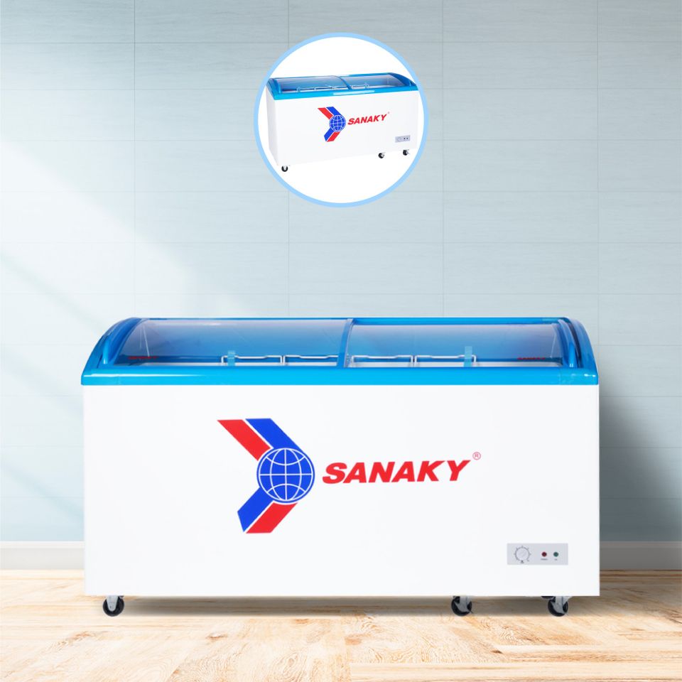 Tủ đông Sanaky 450 lít VH-682K 1 ngăn - Chính hãng 2
