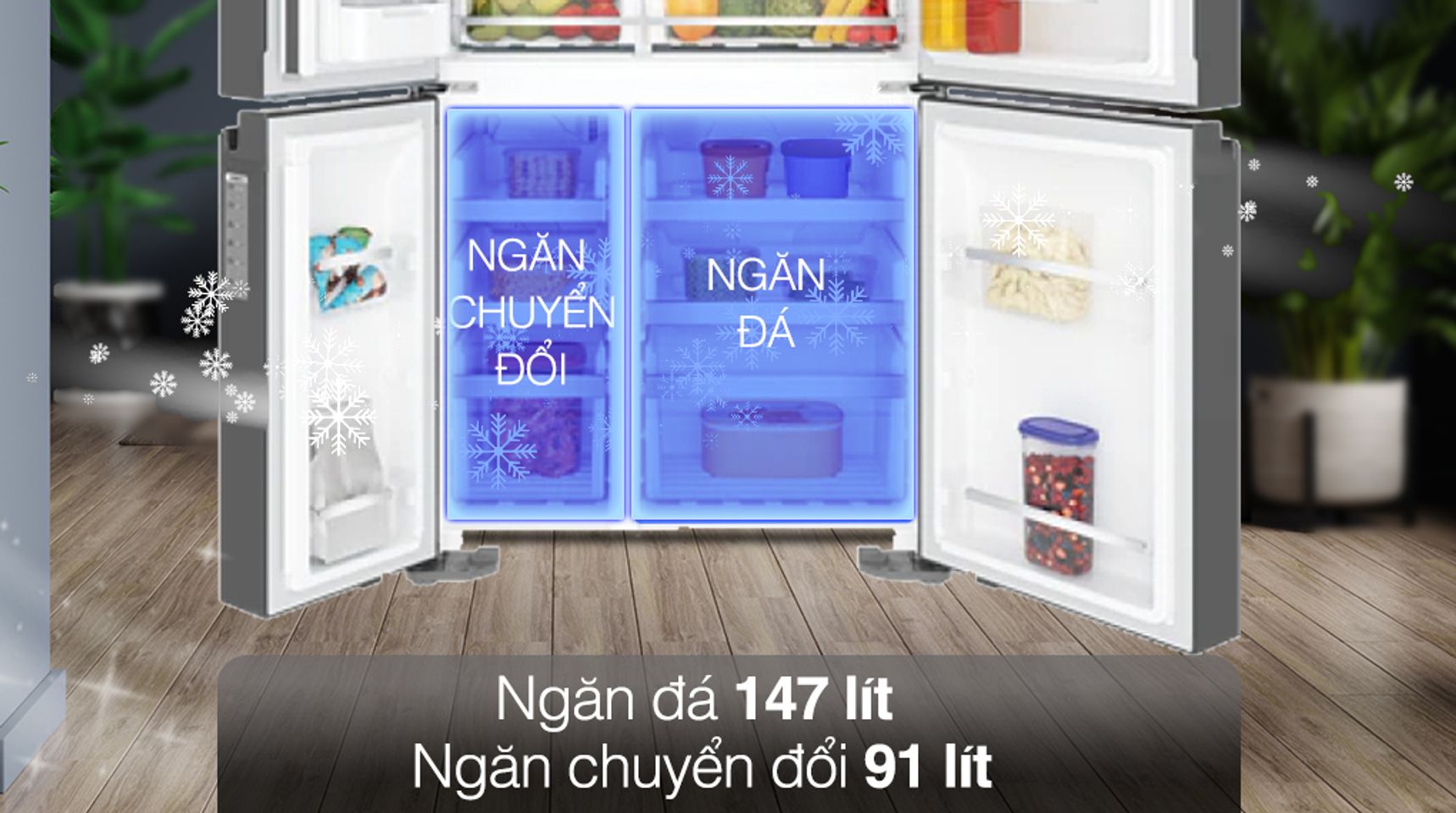 Tủ lạnh Electrolux EQE6879A-BVN
