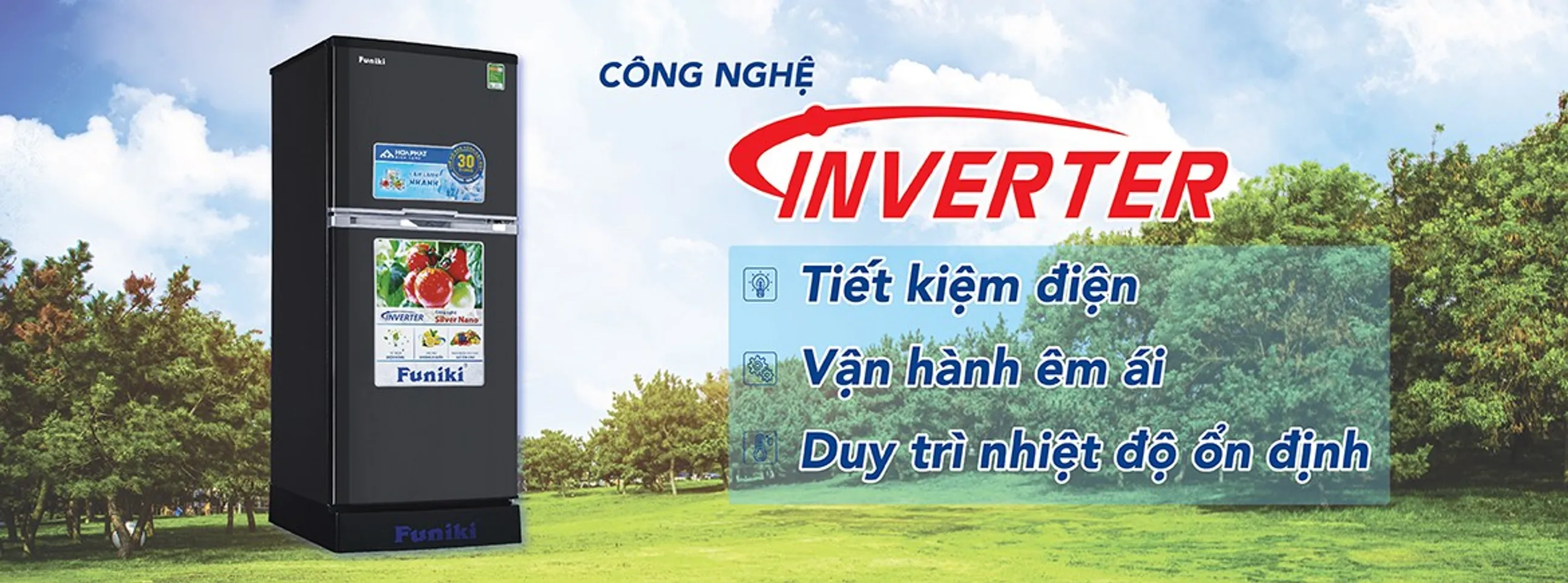 Tủ lạnh Funiki Inverter 159 lít FRI-166ISU - Không đóng tuyết 1