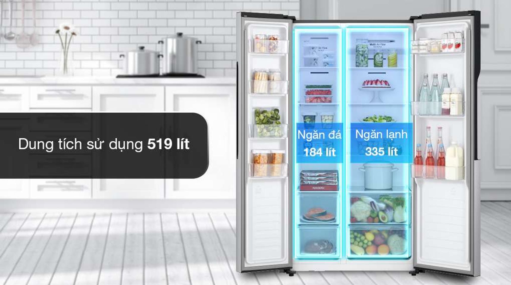 Tủ lạnh LG GR-B256JDS
