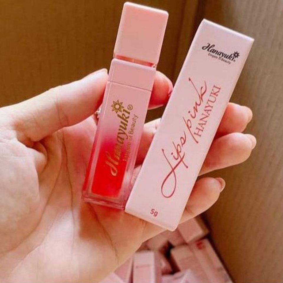 Son dưỡng hồng môi Lips Pink Hanayuki 5g 2