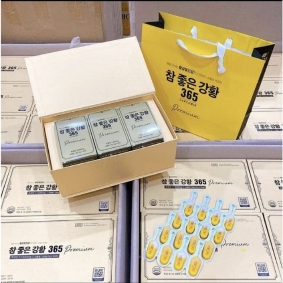 Tinh chất nghệ Nano Curcumin 365 Premium Hàn Quốc hộp 96 ống 75995 3