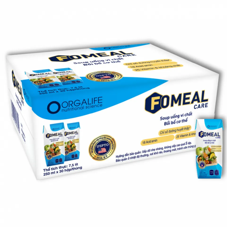 Soup uống bổ dưỡng, cơ thể dễ hấp thu Fomeal Care cho người trung niên 2