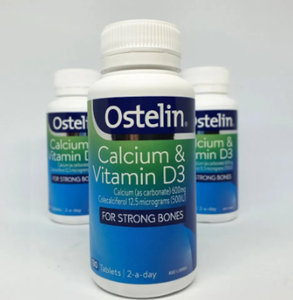 Viên Ostelin Calcium & Vitamin D3 giúp xương chắc khỏe - 130 Viên 1