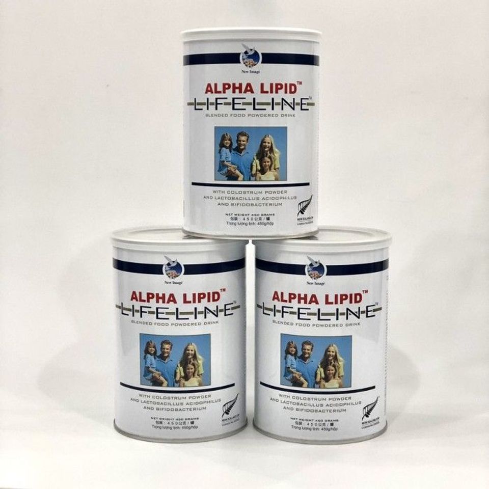 Sữa Non Alpha Lipid Lifeline Hỗ Trợ Tăng Cường Sức Khỏe Hộp 450gr 1