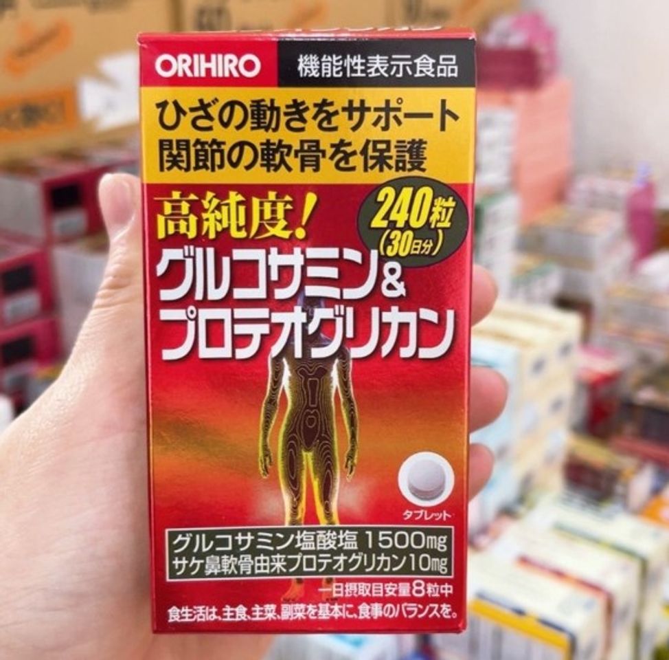 Viên Uống Hỗ Trợ Bổ Khớp Glucosamine Orihiro Nhật Bản 240 Viên 1